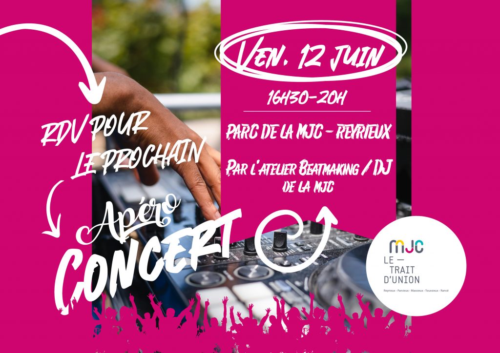 RDV POUR LE 2EME APÉRO CONCERT DE L&rsquo;ÉTÉ !!!